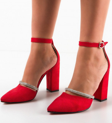 Piros Yanaba Cipők