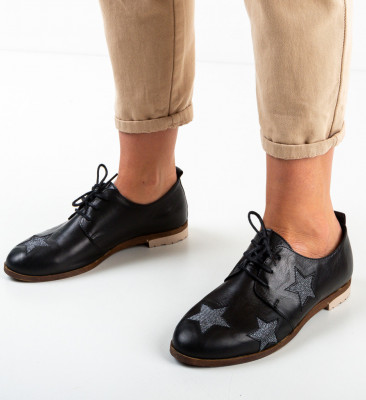 Fekete Idris Casual Cipők