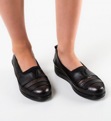 Fekete Sims Casual Cipők