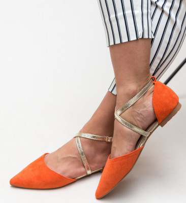 Narancssárga Antony Balerina Cipők