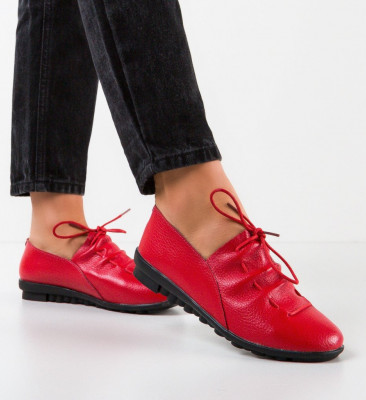 Piros Contraf Casual Cipők