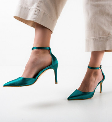 Zöld Janey Cipők