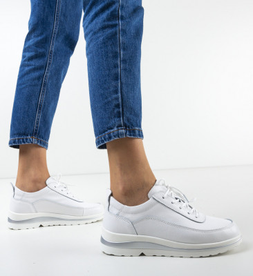 Fehér Briano Casual Cipők