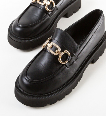 Fekete Roger Casual Cipők