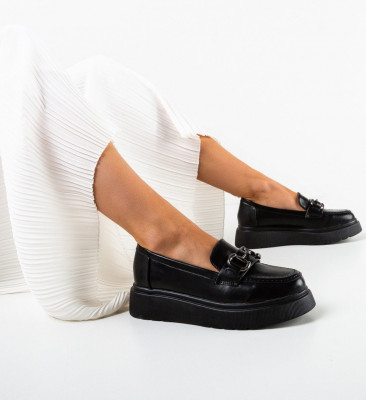Fekete Tongo Casual Cipők