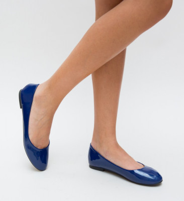 Kék Logat Balerina Cipők