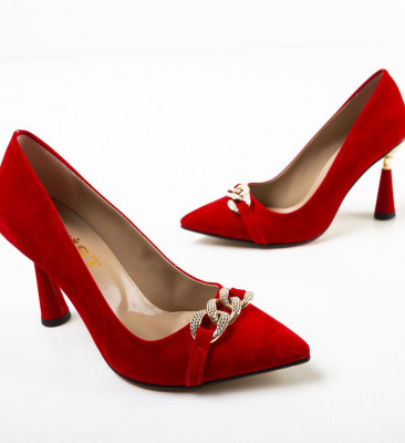 Piros Mankman Cipők