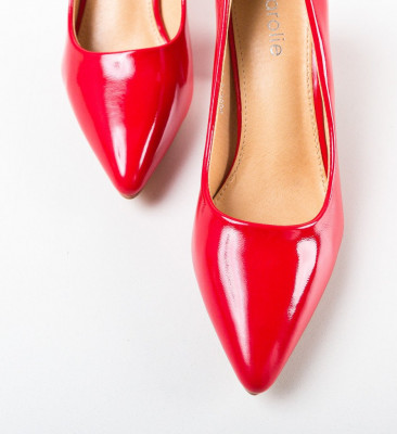 Piros Parsons Cipők
