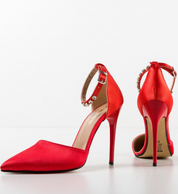 Piros Tanos 3 Cipők