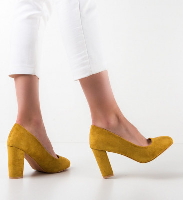 Sárga Jolen Cipők