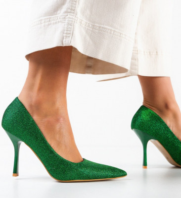 Zöld Efan Cipők