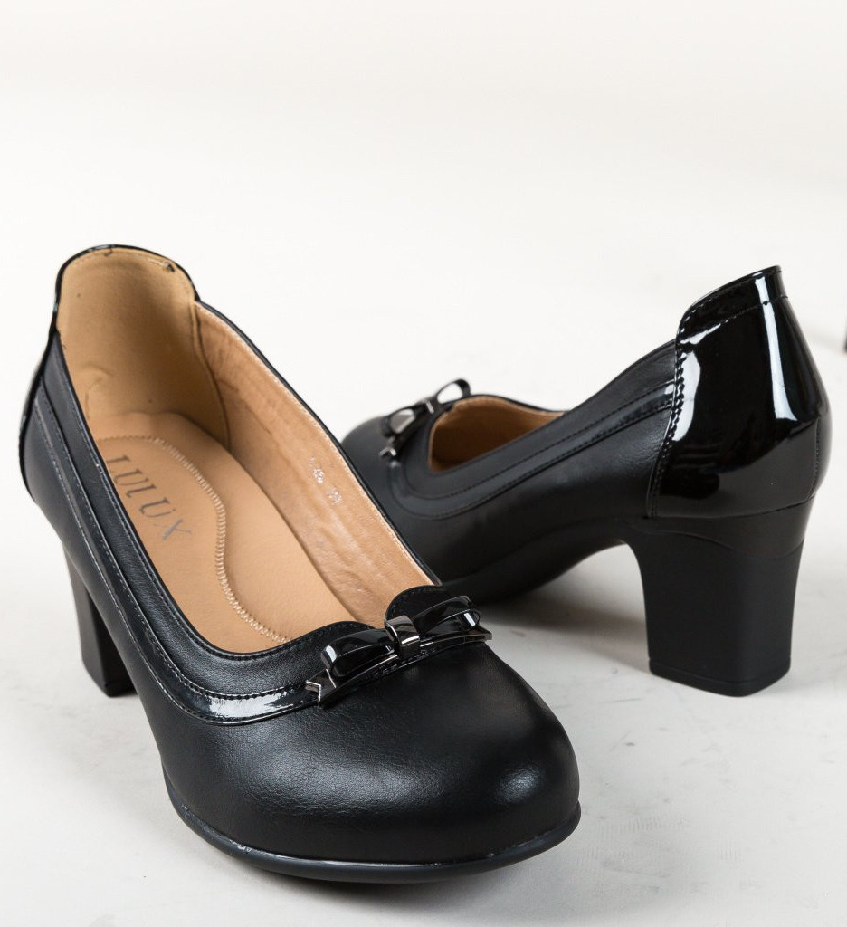 Παπούτσια Clemons Μαύρα