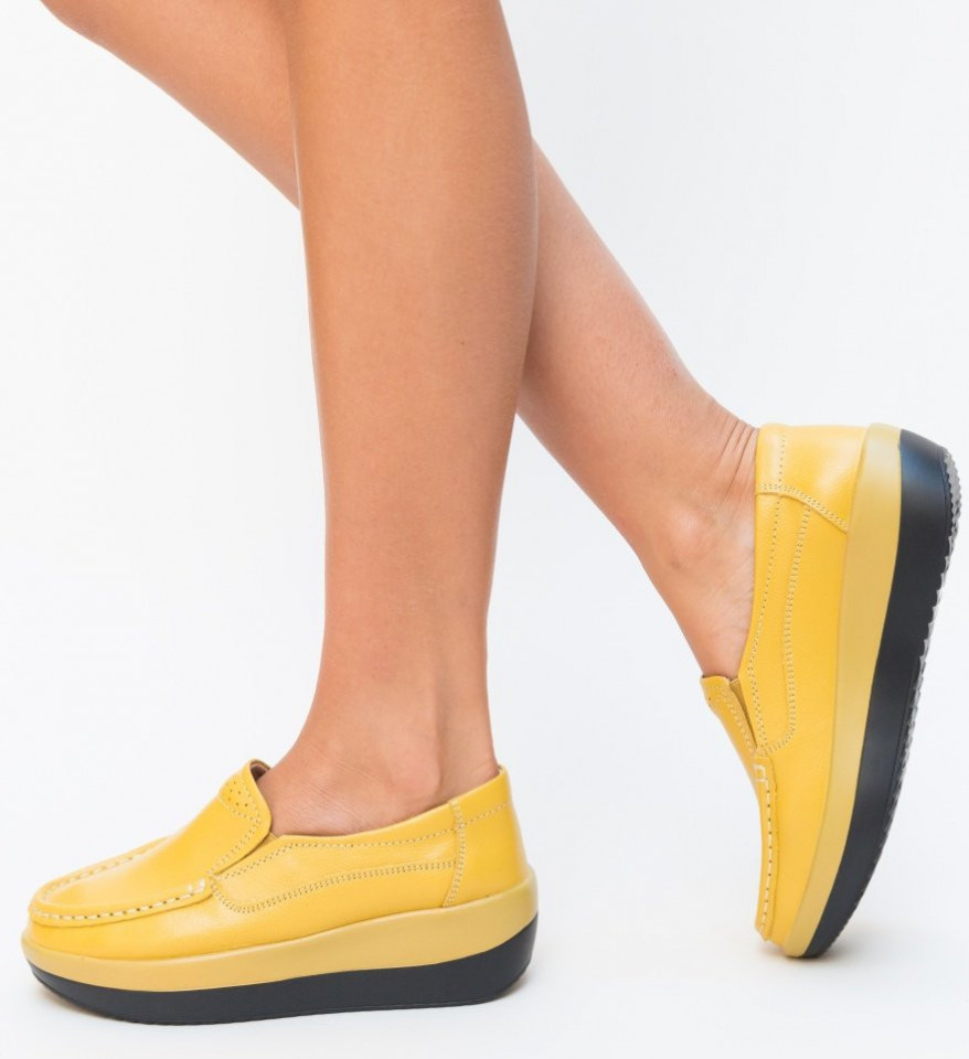 Καθημερινά παπούτσια Ember Κίτρινα