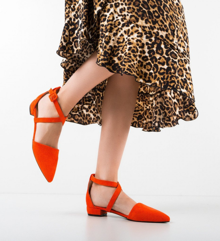 Καθημερινά παπούτσια Ewen Πορτοκαλί