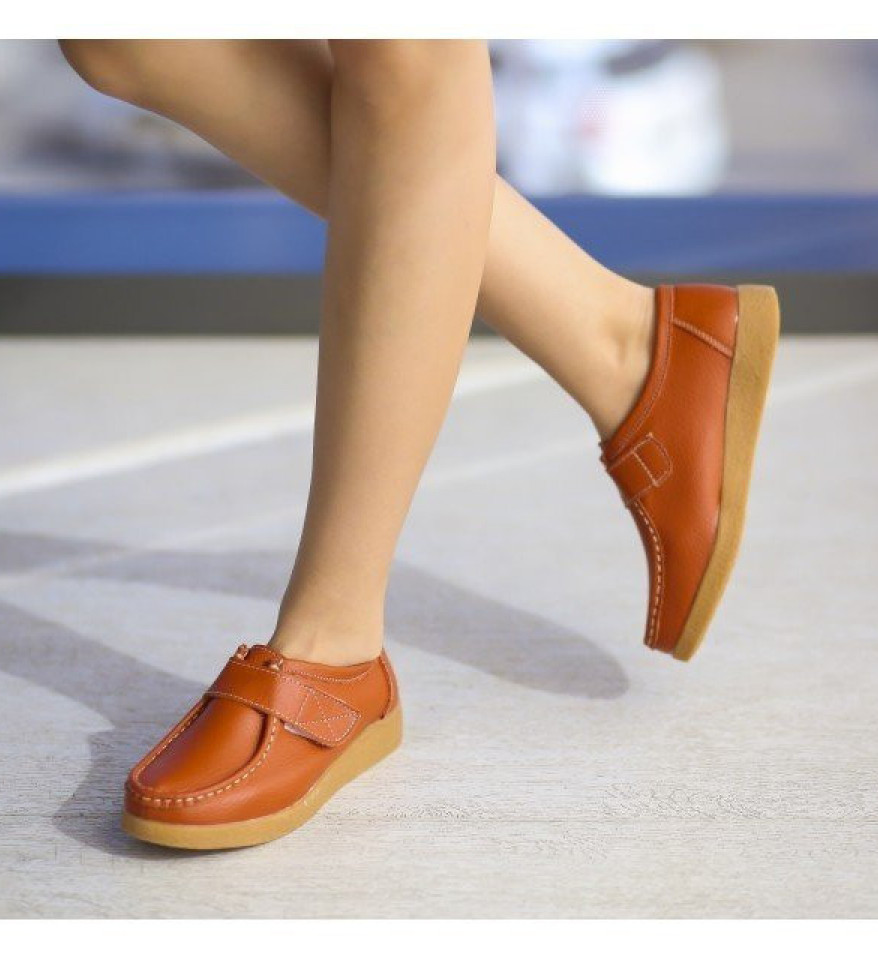 Καθημερινά παπούτσια Monta Πορτοκαλί