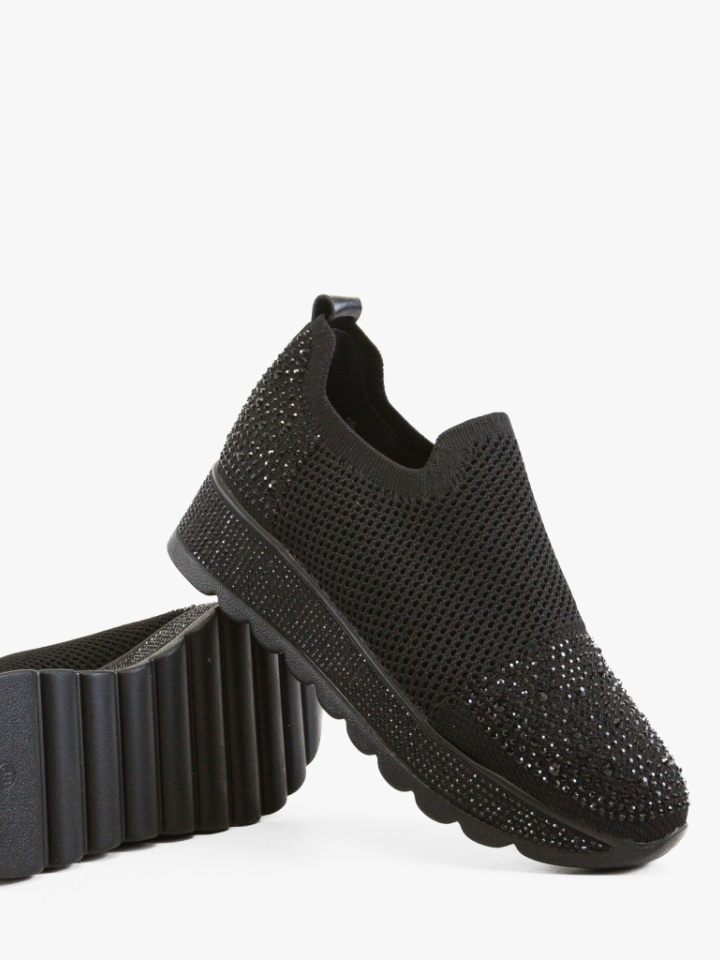 Καθημερινά παπούτσια Sportif Μαύρα - Img 3