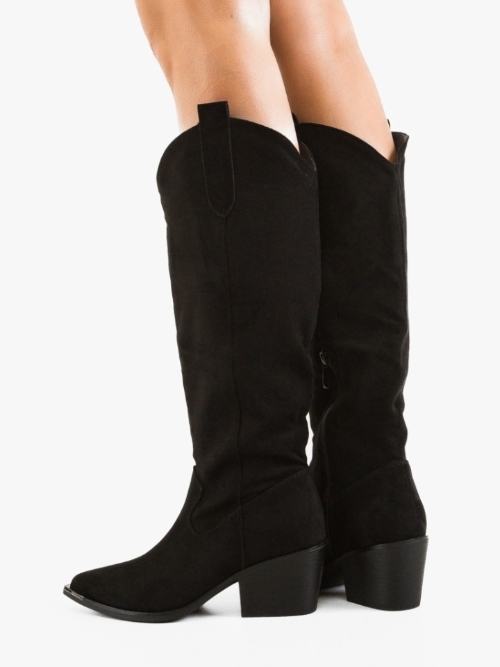 Μπότες Spence Μαύρα - Img 4
