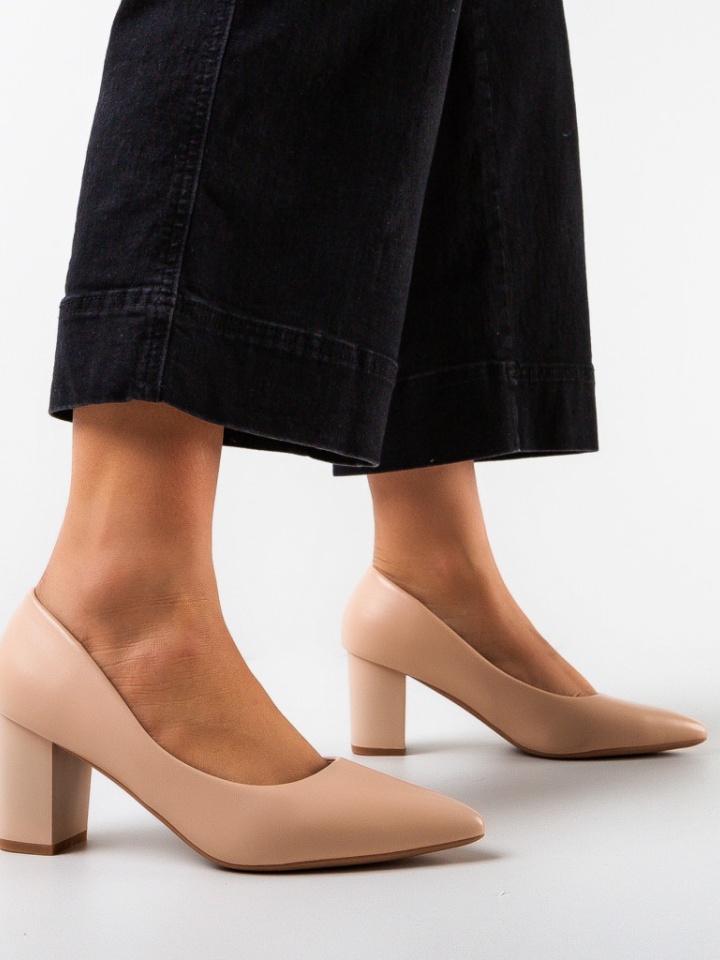 Παπούτσια Boyle Μπεζ - Img 7