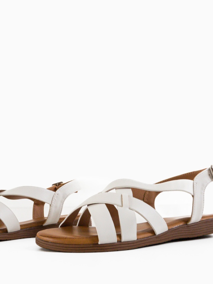 Σανδάλια Kham Λευκά - Img 5