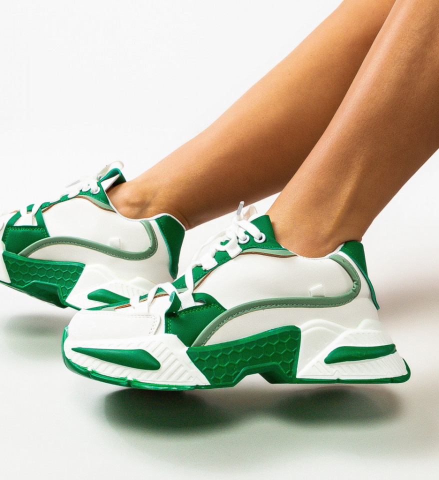 Αθλητικά παπούτσια Silvestra Πράσινα