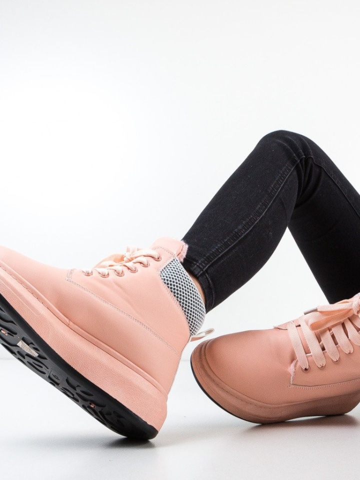 Μποτάκια Tonama Ροζ - Img 5