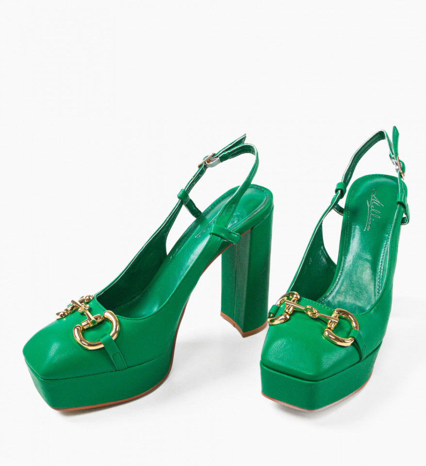 Παπούτσια Glaucia Πράσινα