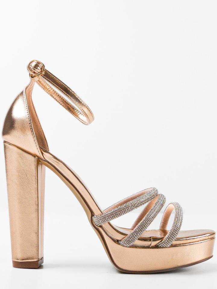 Σανδάλια Dynly Χρυσά - Img 9