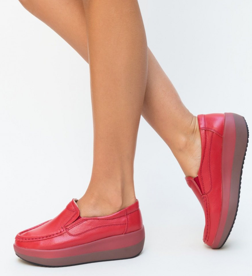 Καθημερινά παπούτσια Ember Κόκκινα