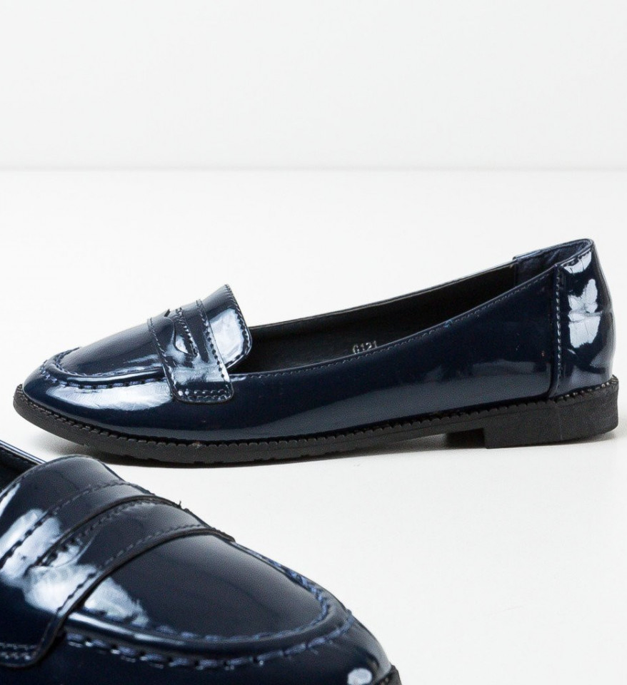 Καθημερινά παπούτσια Jevon Σκούρο Μπλε