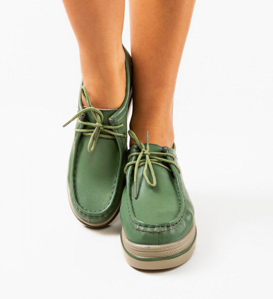 Καθημερινά παπούτσια Sag Πράσινα