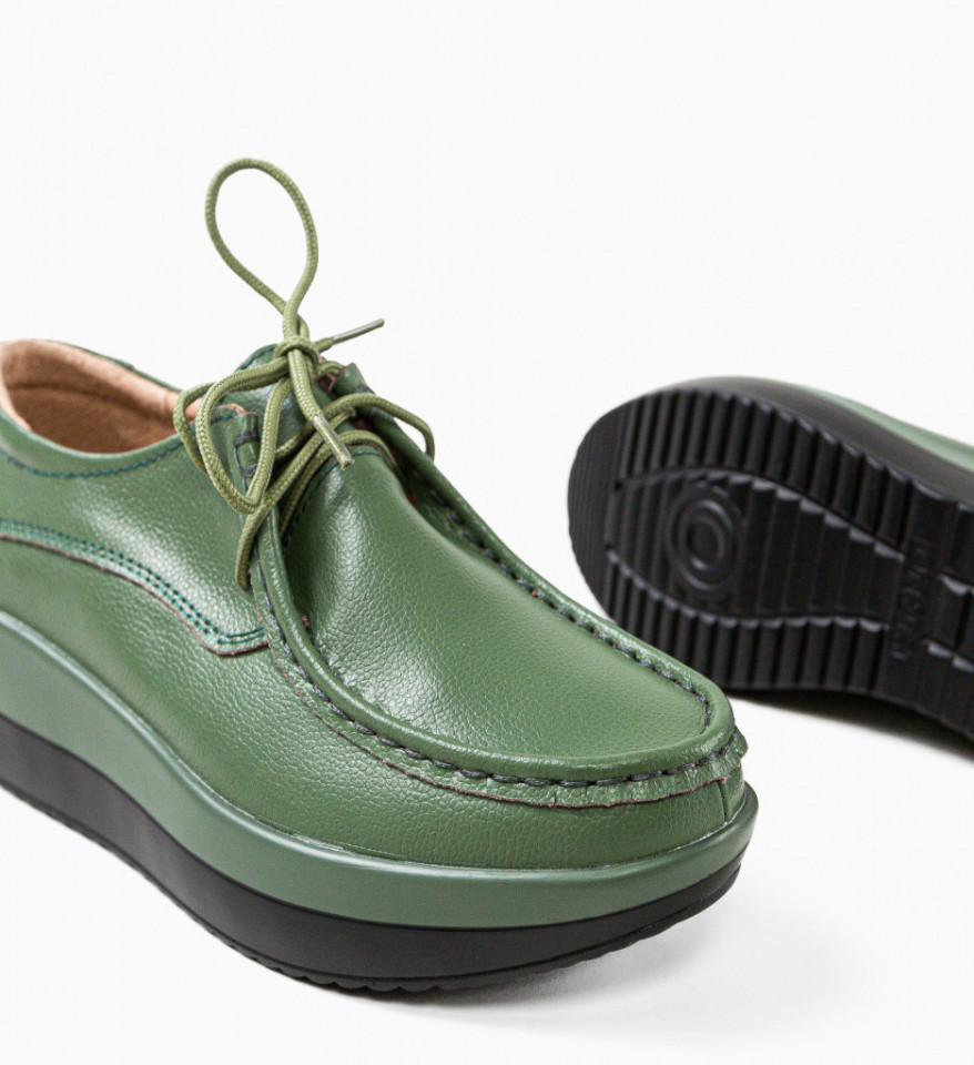 Καθημερινά παπούτσια Vlasta Πράσινα