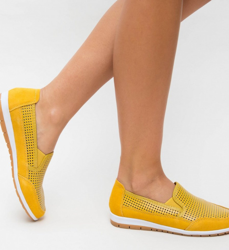 Καθημερινά παπούτσια Embo Κίτρινα