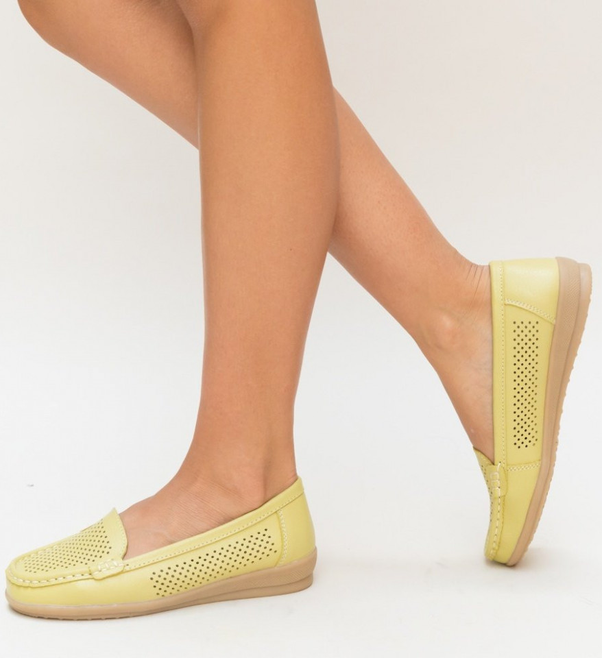 Καθημερινά παπούτσια Zmogo Κίτρινα