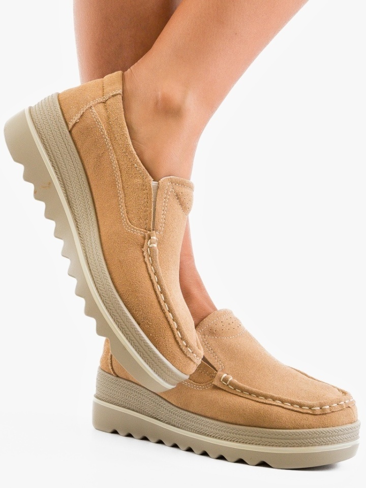 Καθημερινά παπούτσια Smirno 3 Μπεζ - Img 3