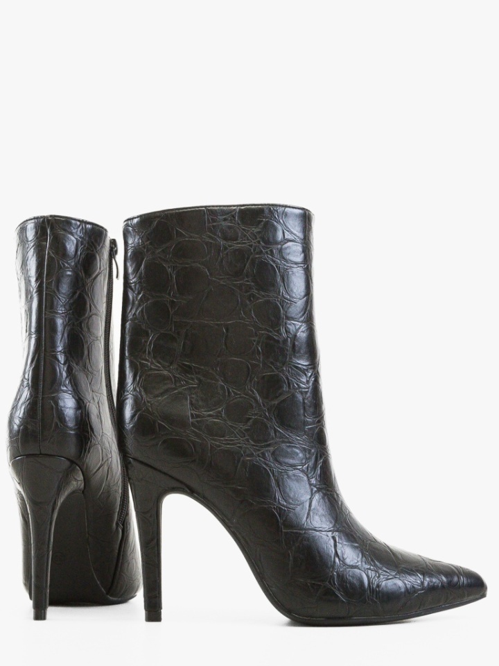 Μποτάκια αστραγάλου Samara Μαύρα - Img 4