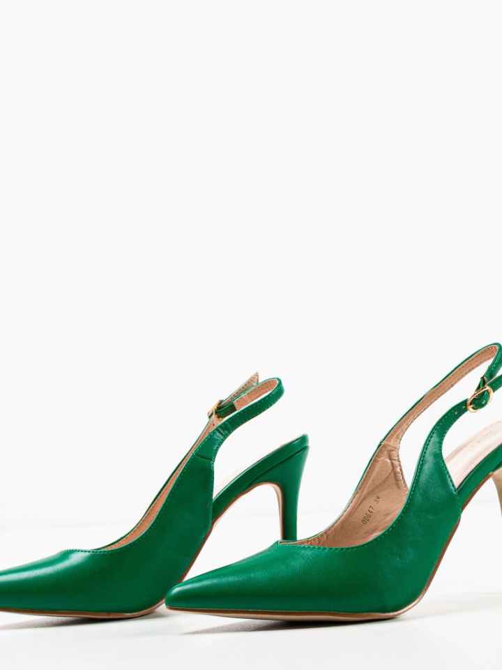 Παπούτσια Amani Πράσινα - Img 15