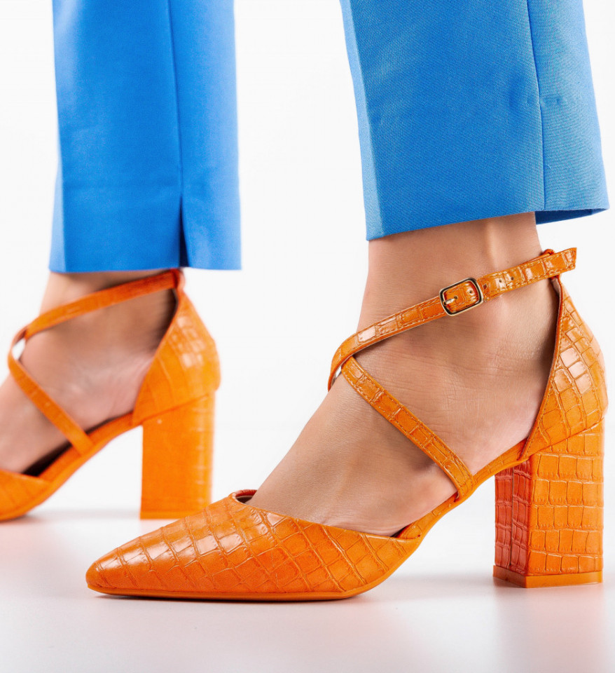 Παπούτσια Azaan Πορτοκαλί