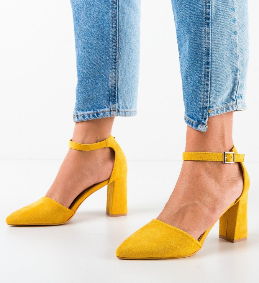 Παπούτσια Dolan Κίτρινα