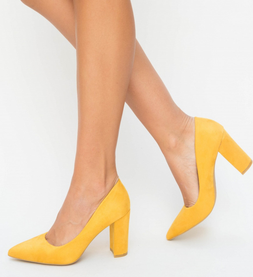Παπούτσια Genta Κίτρινα