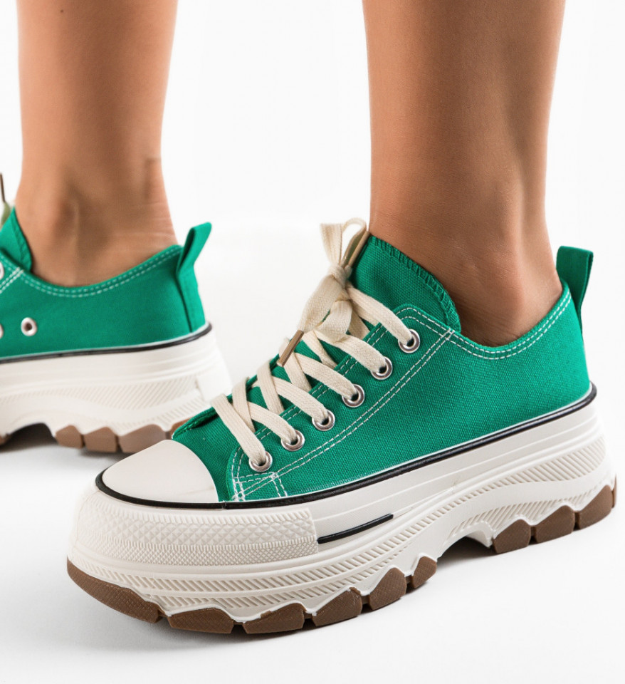 Αθλητικά παπούτσια Ponce Πράσινα