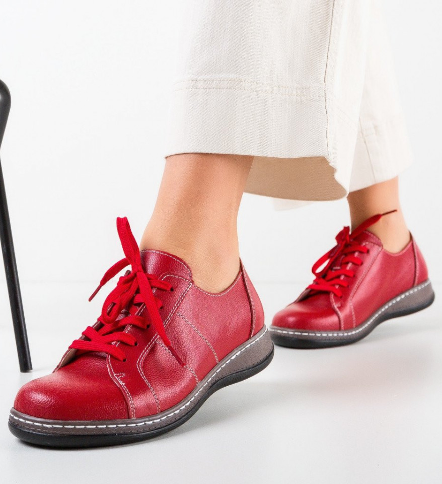 Καθημερινά παπούτσια Omin Κόκκινα