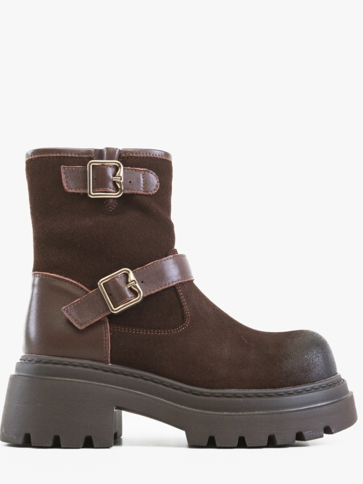 Μποτάκια Comoran Καφέ - Img 6