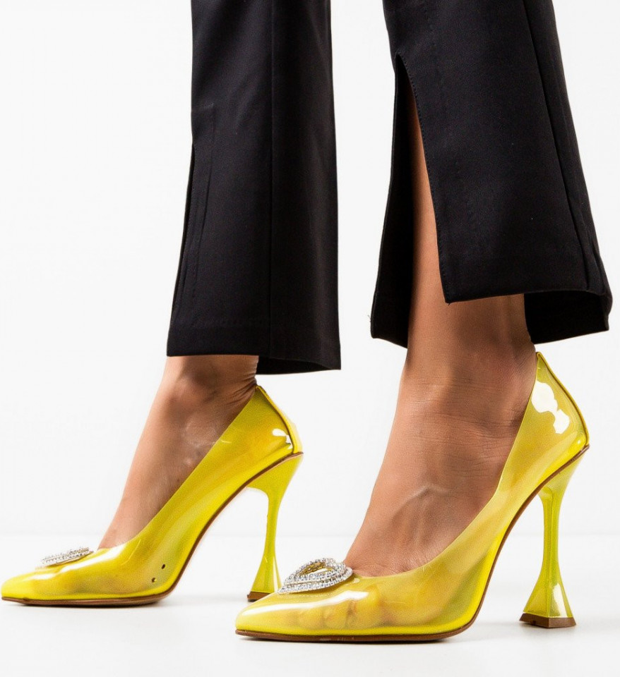 Παπούτσια Myhear Κίτρινα