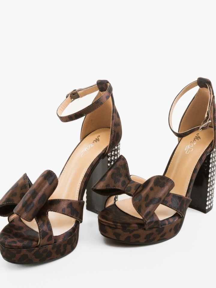 Σανδάλια Lenna Άνιμαλ Πριντ - Img 2