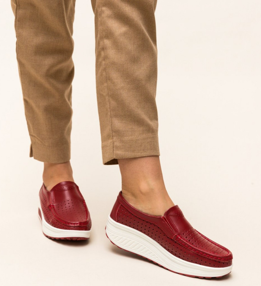 Καθημερινά παπούτσια Bicaz Κόκκινα