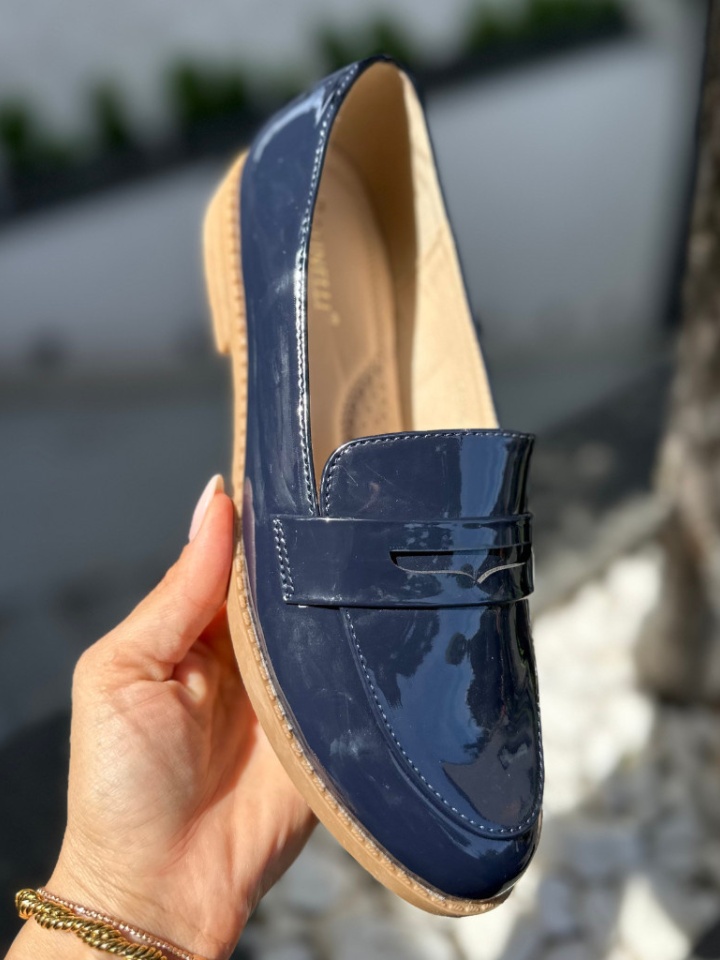 Καθημερινά παπούτσια Chikere Σκούρο Μπλε - Img 3