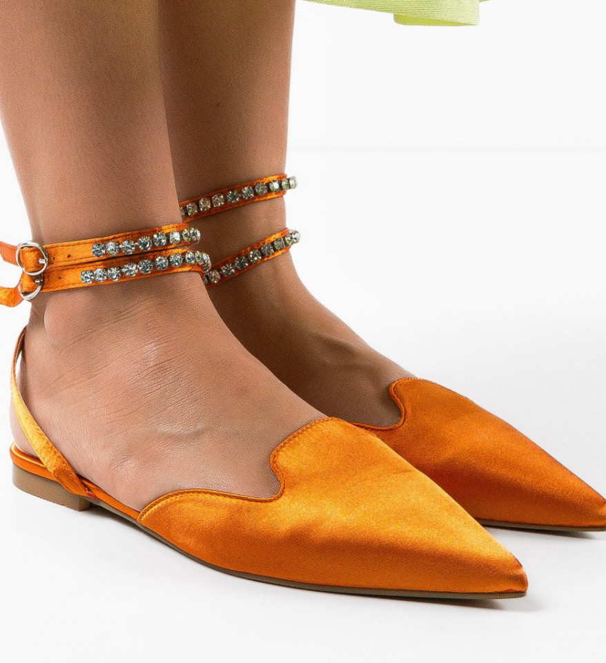 Καθημερινά παπούτσια Laiba Πορτοκαλί