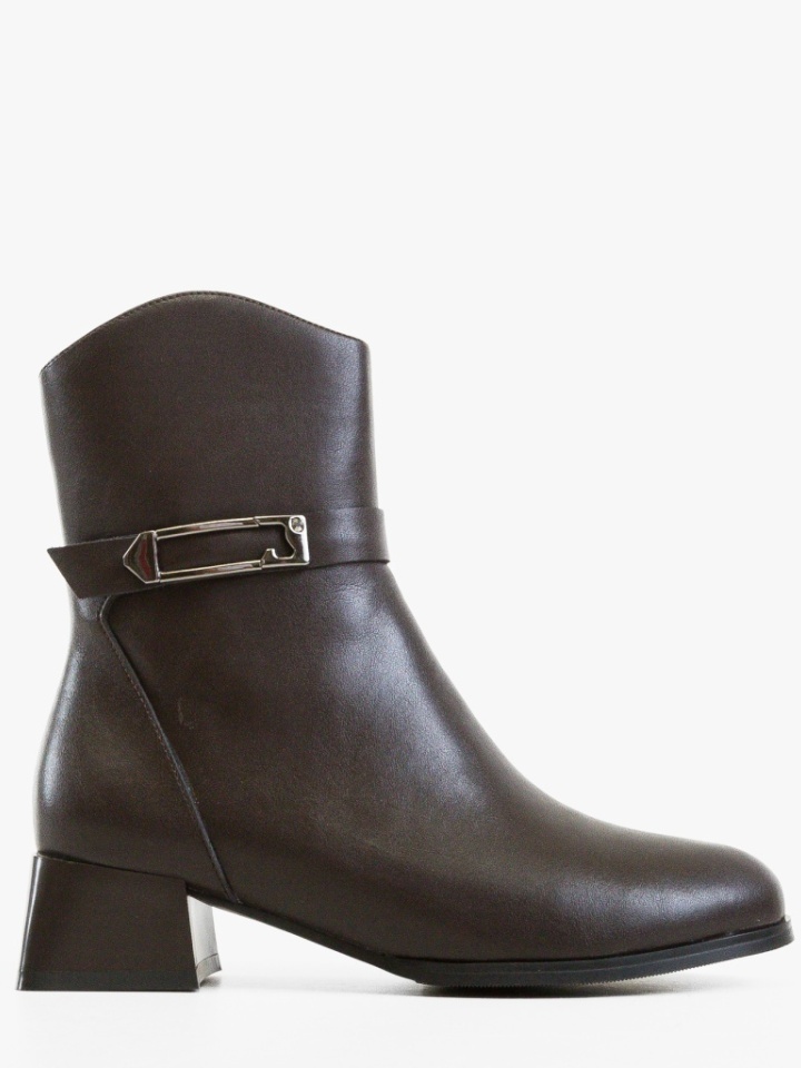 Μποτάκια αστραγάλου Kaleya Καφέ - Img 6