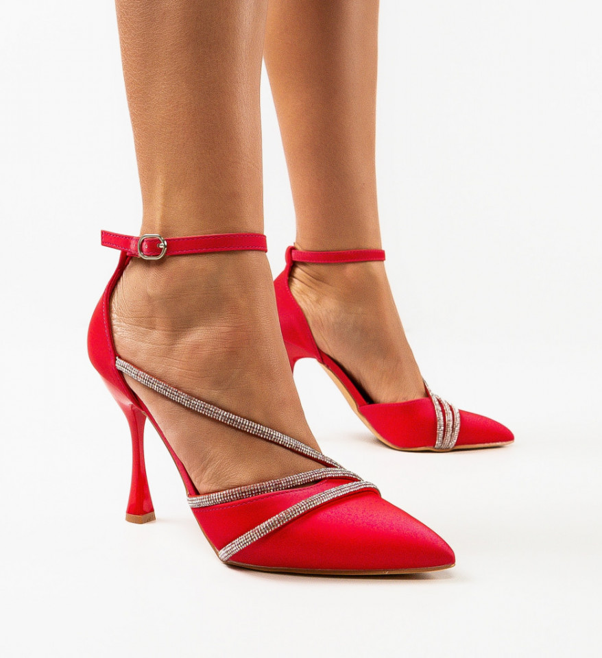 Παπούτσια Fulber Κόκκινα