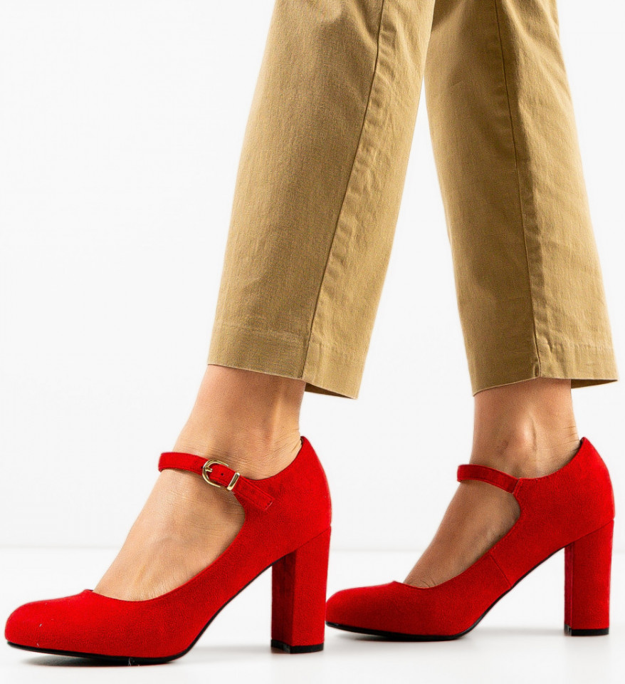 Παπούτσια Kimberly Κόκκινα